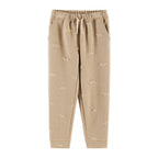 Kids Embossed Lounge Set | Taupe Bear