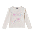 Kids Speckled Long Sleeve Tee| Shooting Stars
