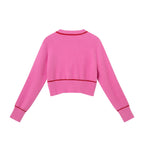 Tween (7-16) Cardigan Sweater with Bow | Pink Eyelash