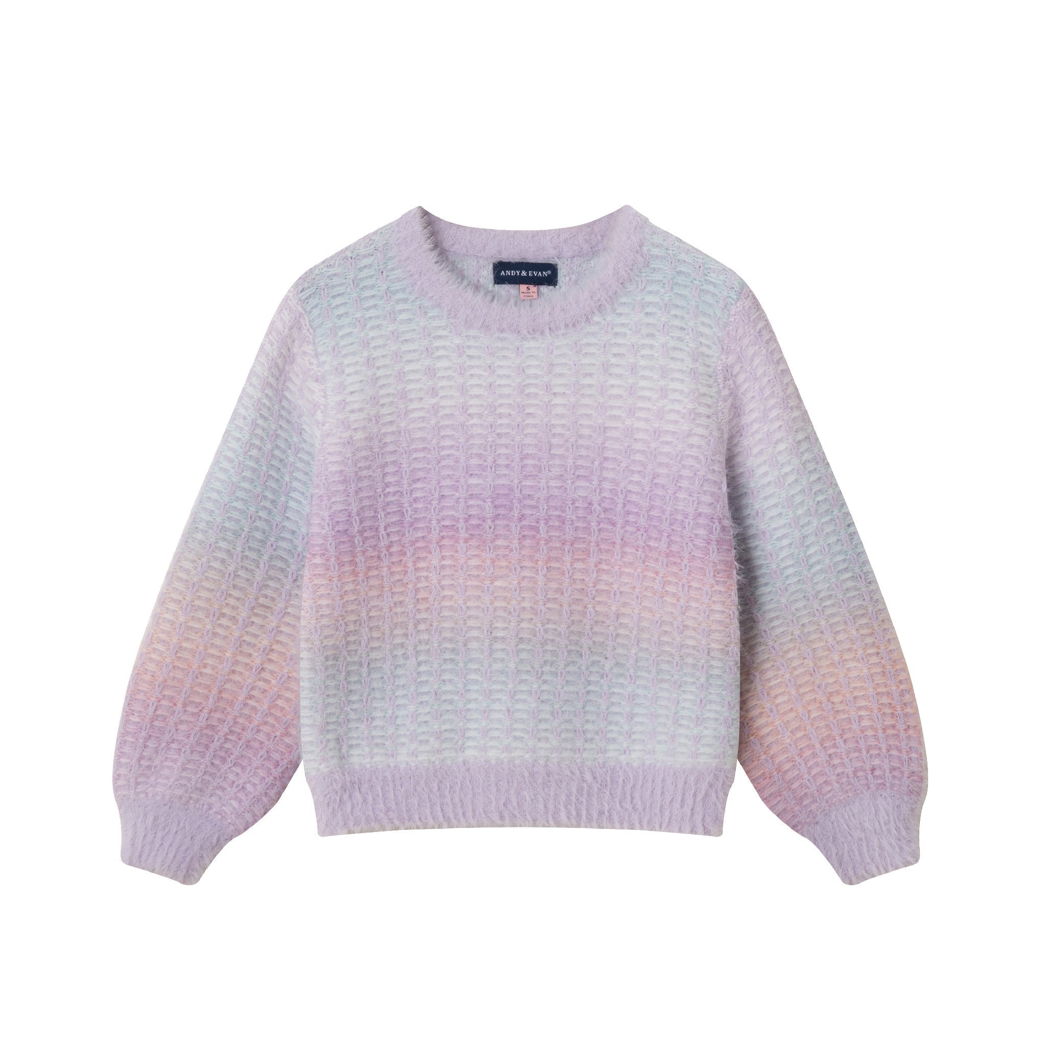 Kids Ombre Sweater | Lavender