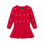 Infant Dress & Headband Set | Festive Dot