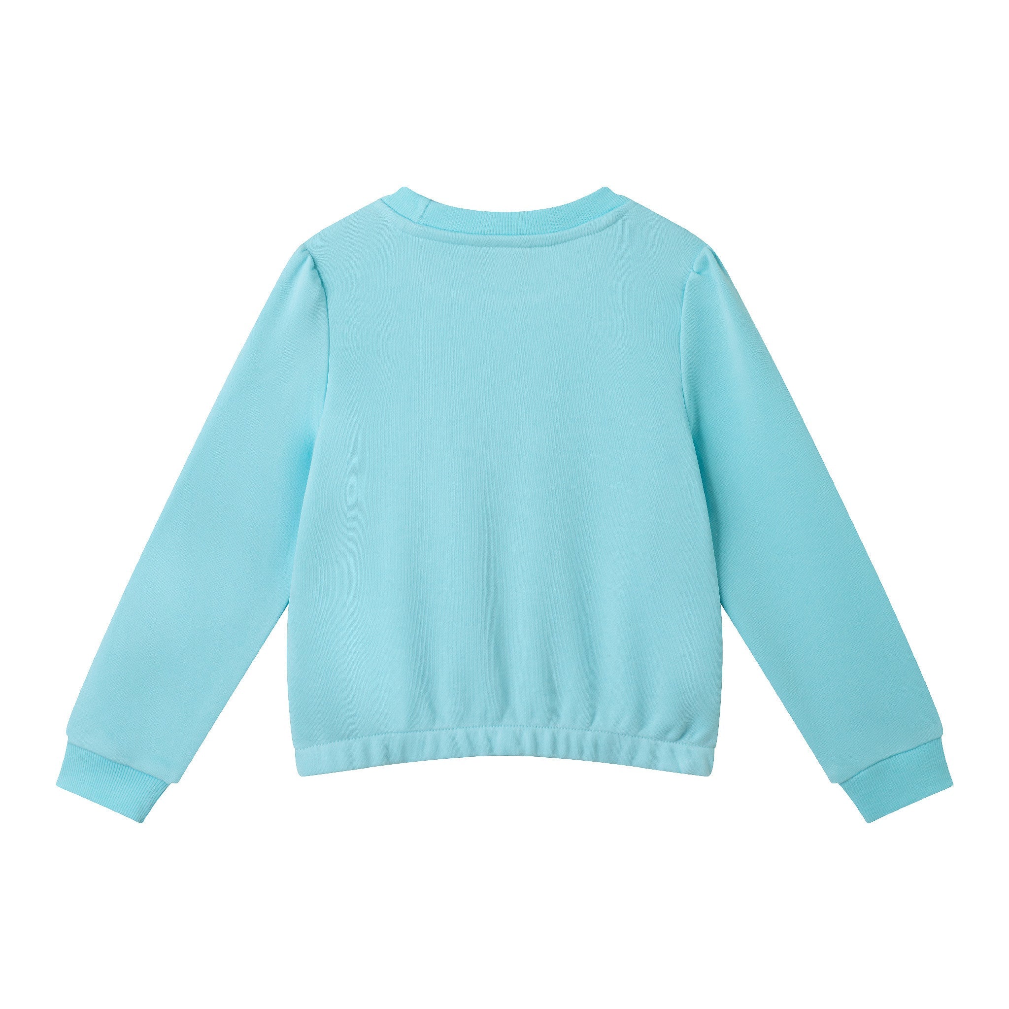 Kids Sweatshirt & Dress Set | Teal Rainbow