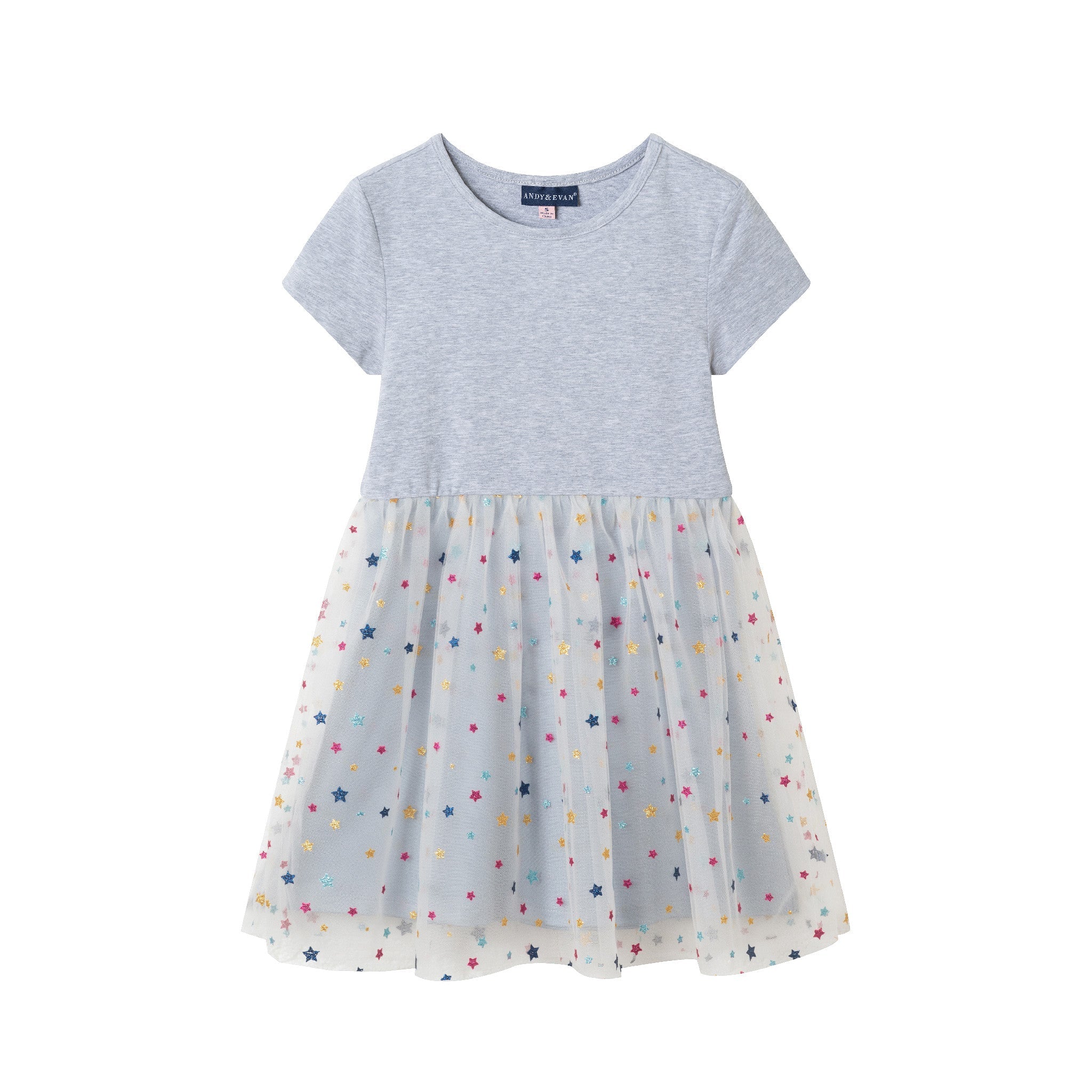 Kids Sweatshirt & Dress Set | Pink Star