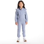 Kids Quarter Zip Sweatshirt Set | Navy