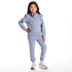 Kids Quarter Zip Sweatshirt Set | Navy