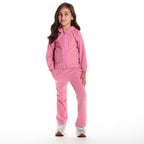 Kids Comfy Hoodie Set | Pink