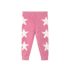Infant Sweater & Headband Set | Pink Stars