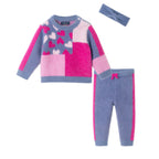 Infant Sweater & Legging Set | Pink Hearts
