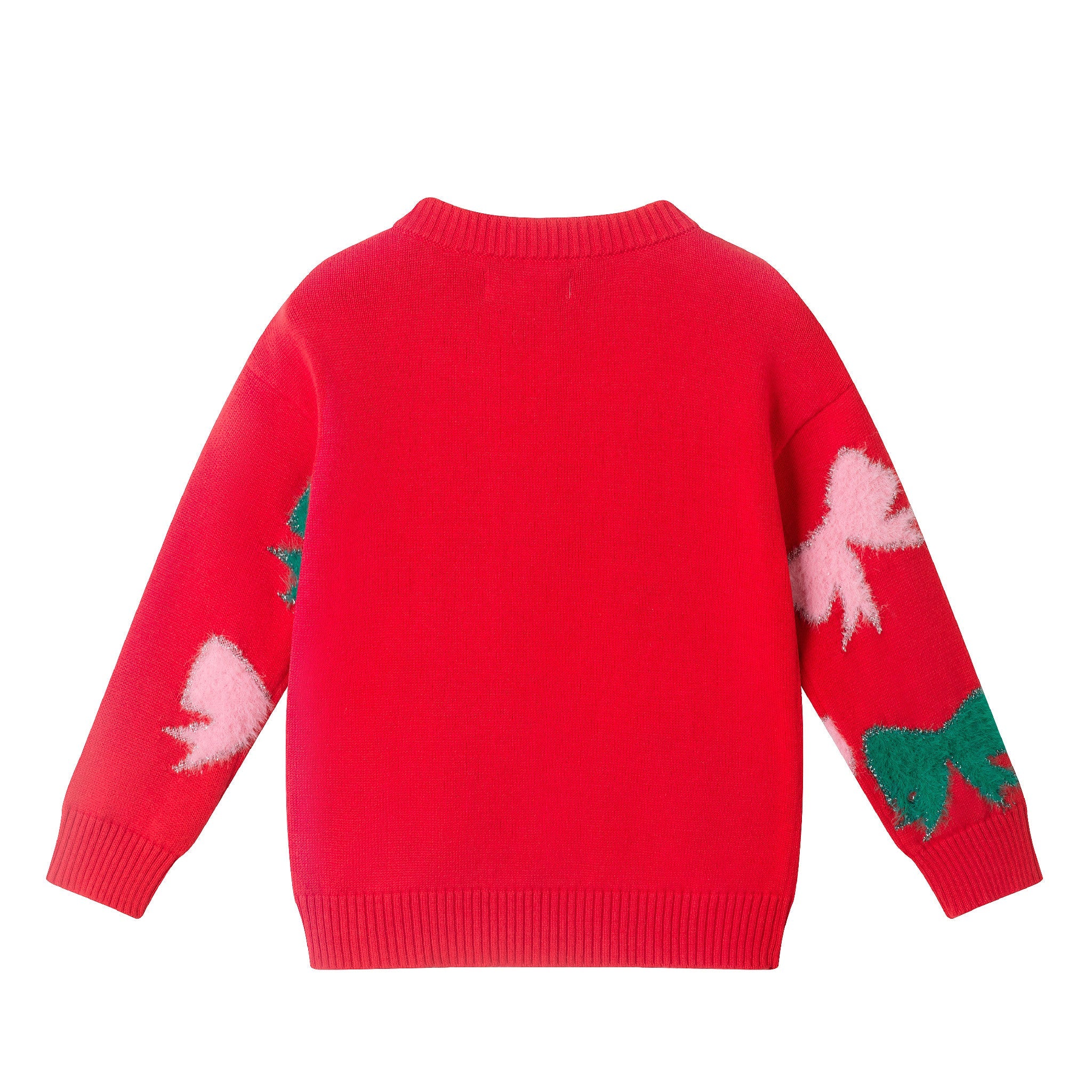 Infant 3-Piece Sweater Set | Red Bows