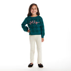 Kids Sweater & Legging | Green Jolly