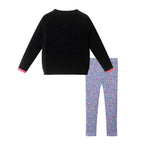 Kids Chenille Sweater & Legging Set | Smiles & Flowers