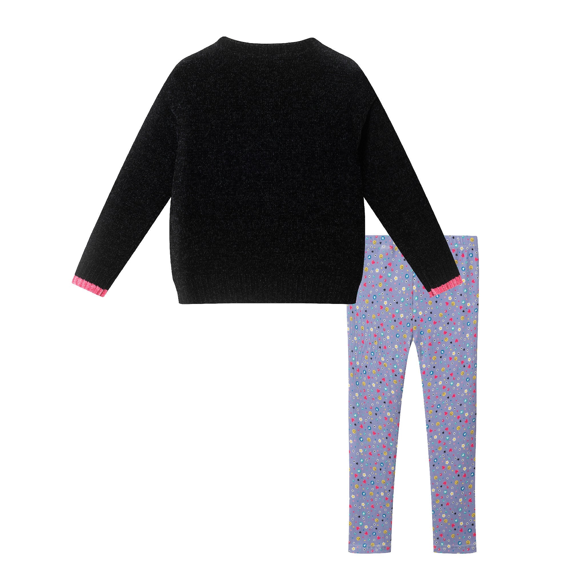 Kids Chenille Sweater & Legging Set | Smiles & Flowers