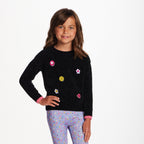 Kids Chenille Sweater & Legging Set | Smiles & Flowers
