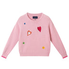 Kids Chenille Sweater & Legging Set | Hearts & Stars