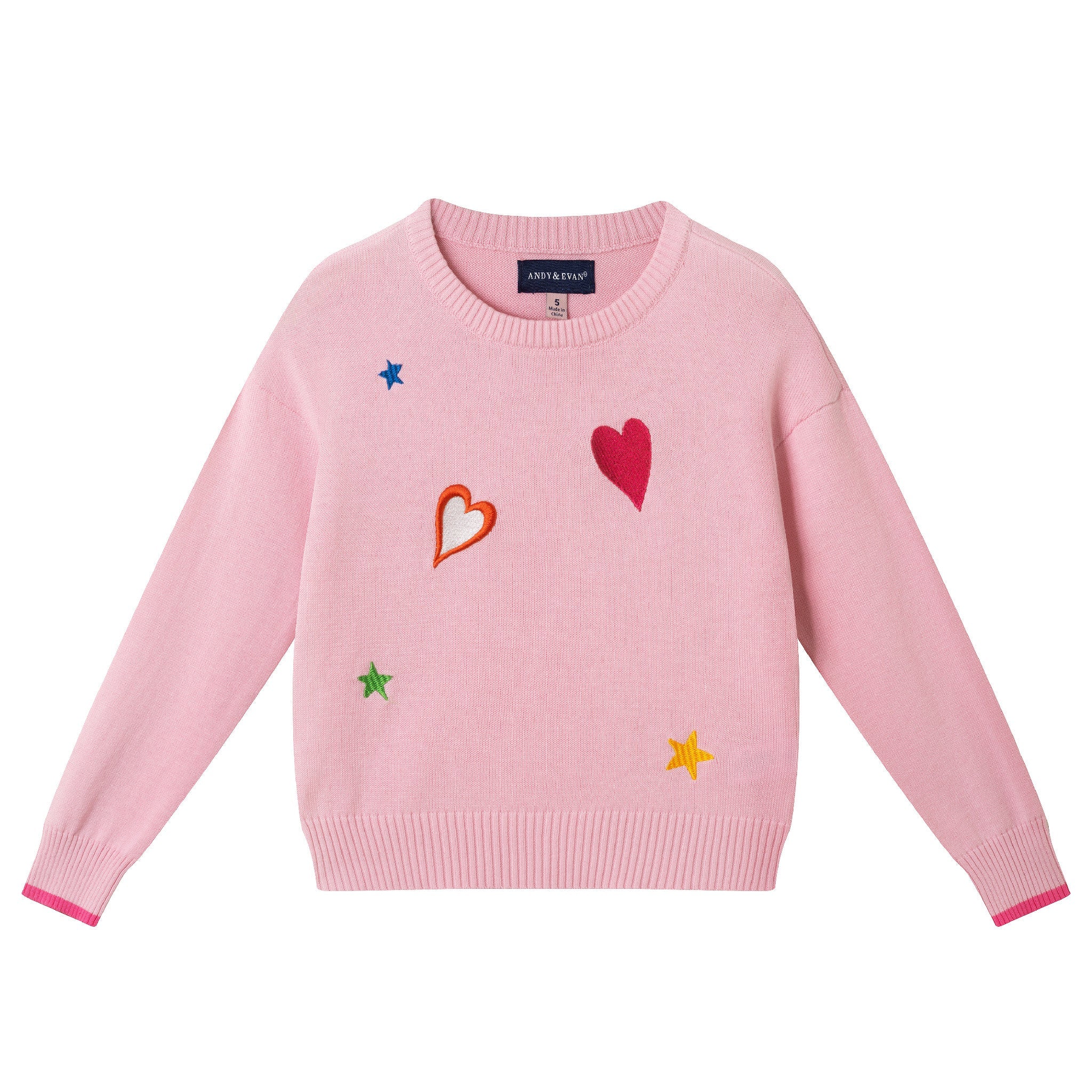Kids Chenille Sweater & Legging Set | Hearts & Stars