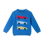 Infant Sweater Set | Blue Racecar