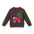Kids Applique Sweater | Holiday Truck