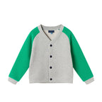 Kids Buttondown & Twill Pant Set | Grey Cardigan