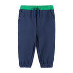 Infant Hooded Lounge Set | Navy Waffle