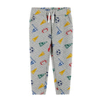 Kids Hooded Lounge Set | Grey Varsity