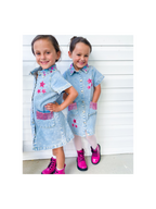 Girls Dolly Denim Dress