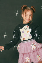 Ghost Patched Crewneck