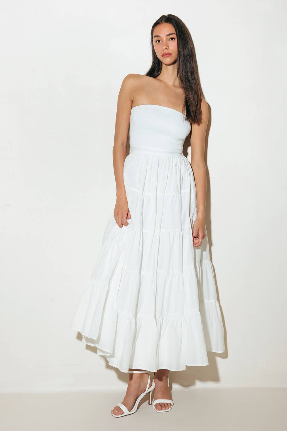 Women’s White Midi Dress