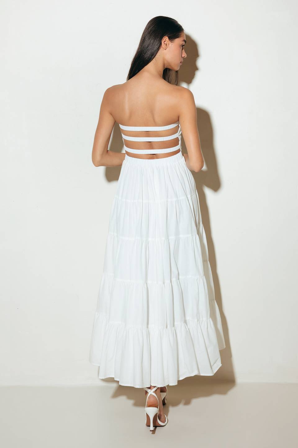 Women’s White Midi Dress