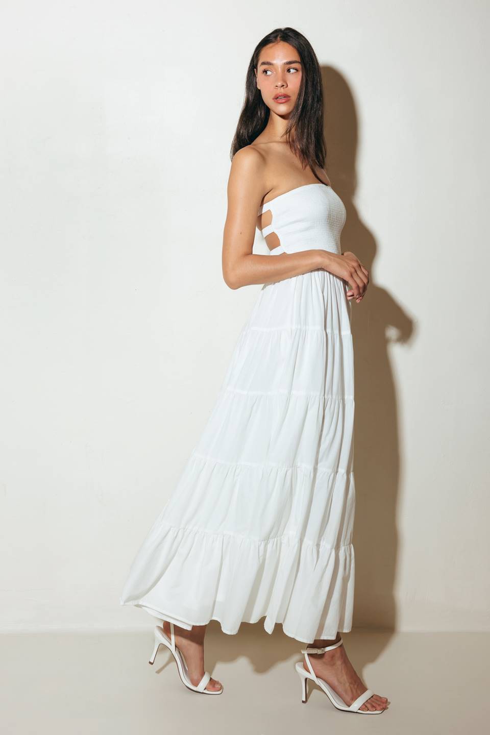 Women’s White Midi Dress
