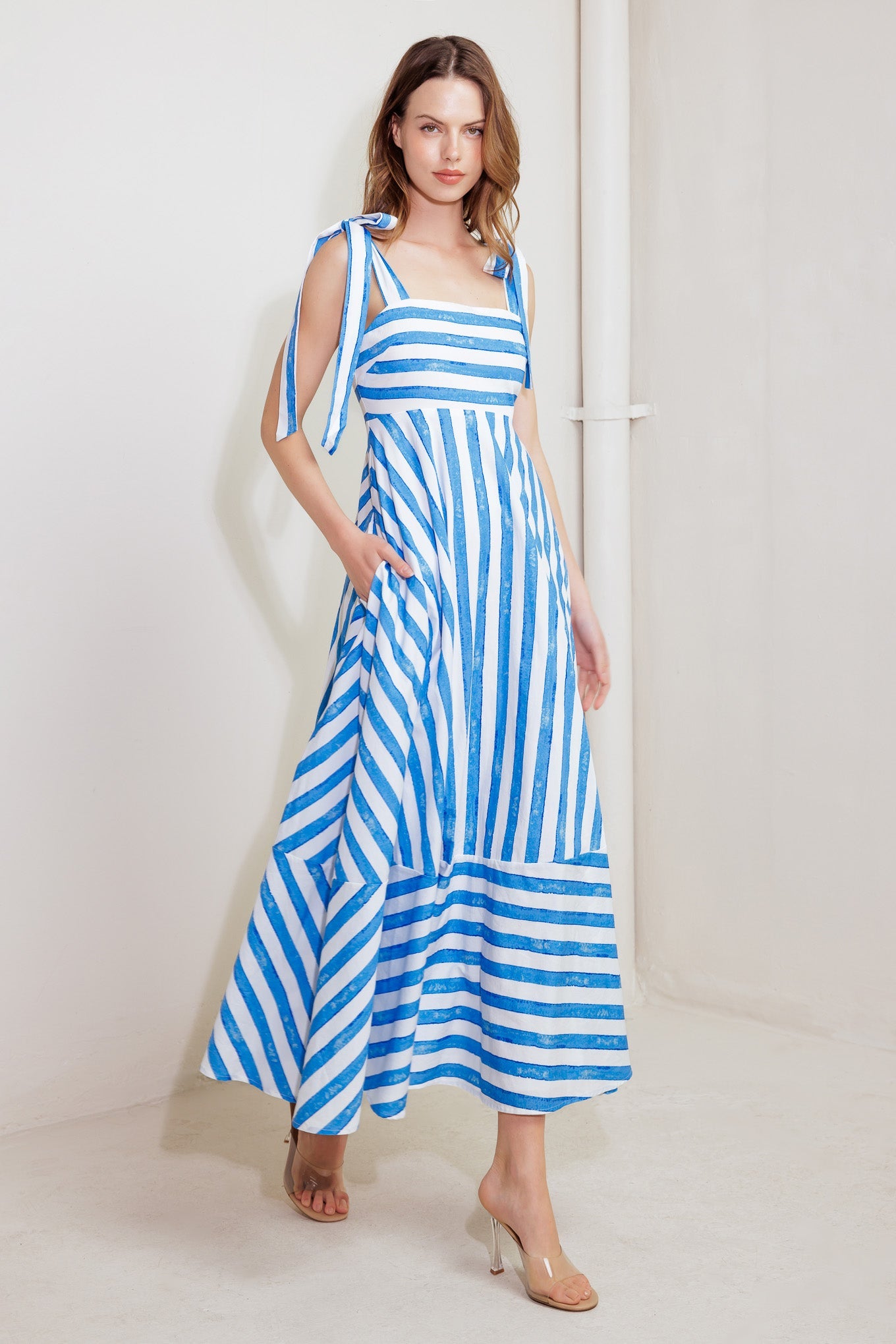 Ocean Breeze Women’s Woven Midi Dress