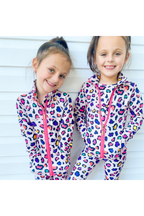 Girls Leopard Athletic Jacket