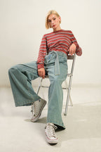 THINK OF ME DENIM PANTS