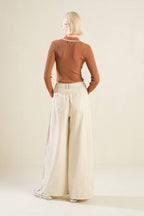 Women’s Ribbed Knit Polo Sweater