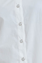 WHITE NOISE SOLID WOVEN TOP