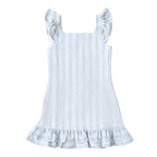AA Light Blue Ruffle Dress