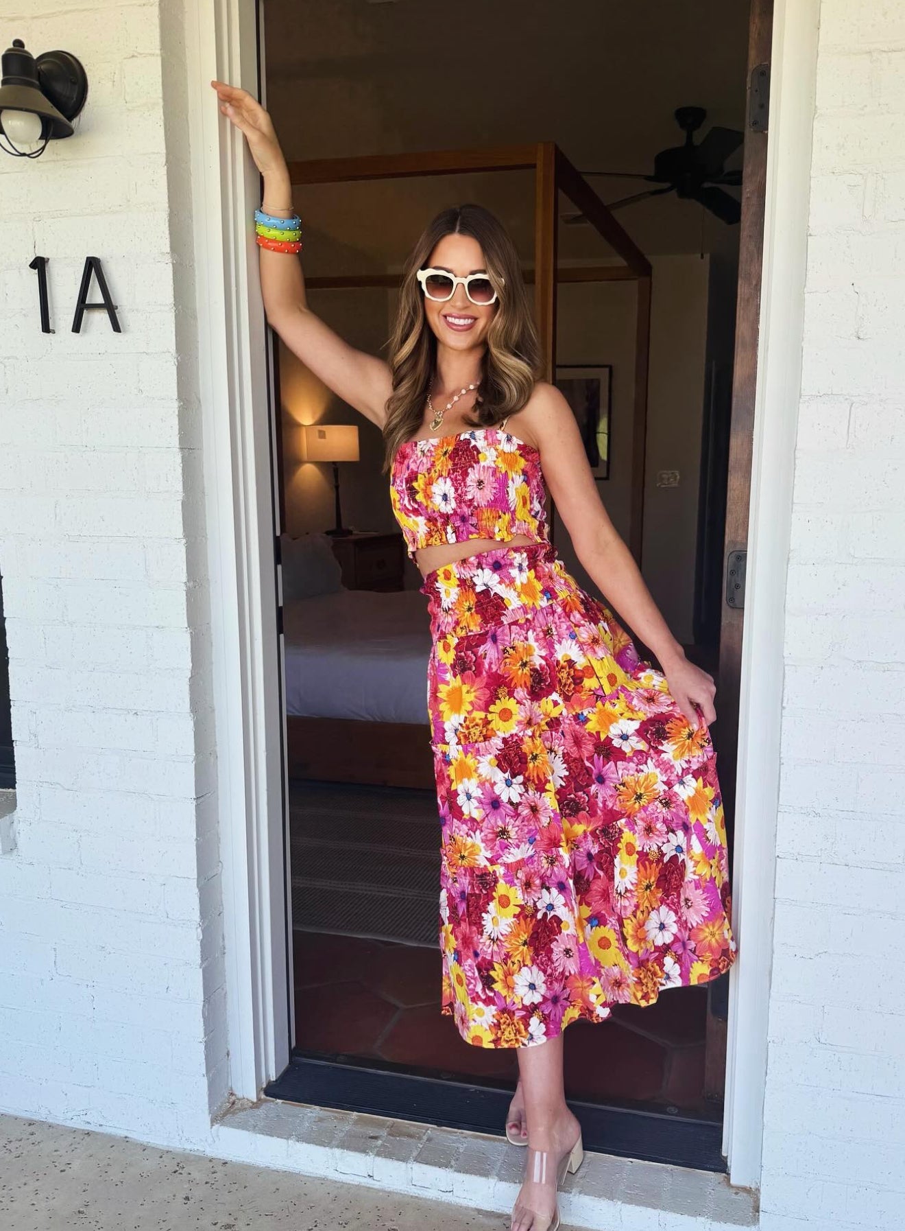 Women’s Smocked Two-Piece Set