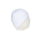 Baby White Pima Cotton Hat