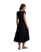 Giselle Women's Maxi Dress Black Eyelet
