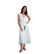 Giselle Women's Maxi Dress Confetti Swiss Dot