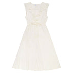 Giselle Women's Maxi Dress White Eyelet