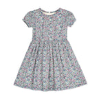 Organic Ruffle Edge Puff Sleeve Dress - Baby