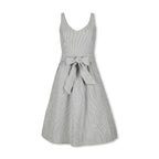 Organic A-Line Dress with Sash