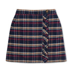 Flannel Ruffle Organic Skirt