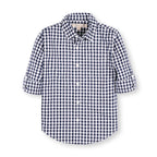 Organic Stretch Poplin Roll-Up Shirt