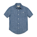 Organic Short Sleeve Chambray Shirt