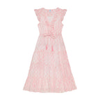 Giselle Women's Maxi Dress Pink Feather