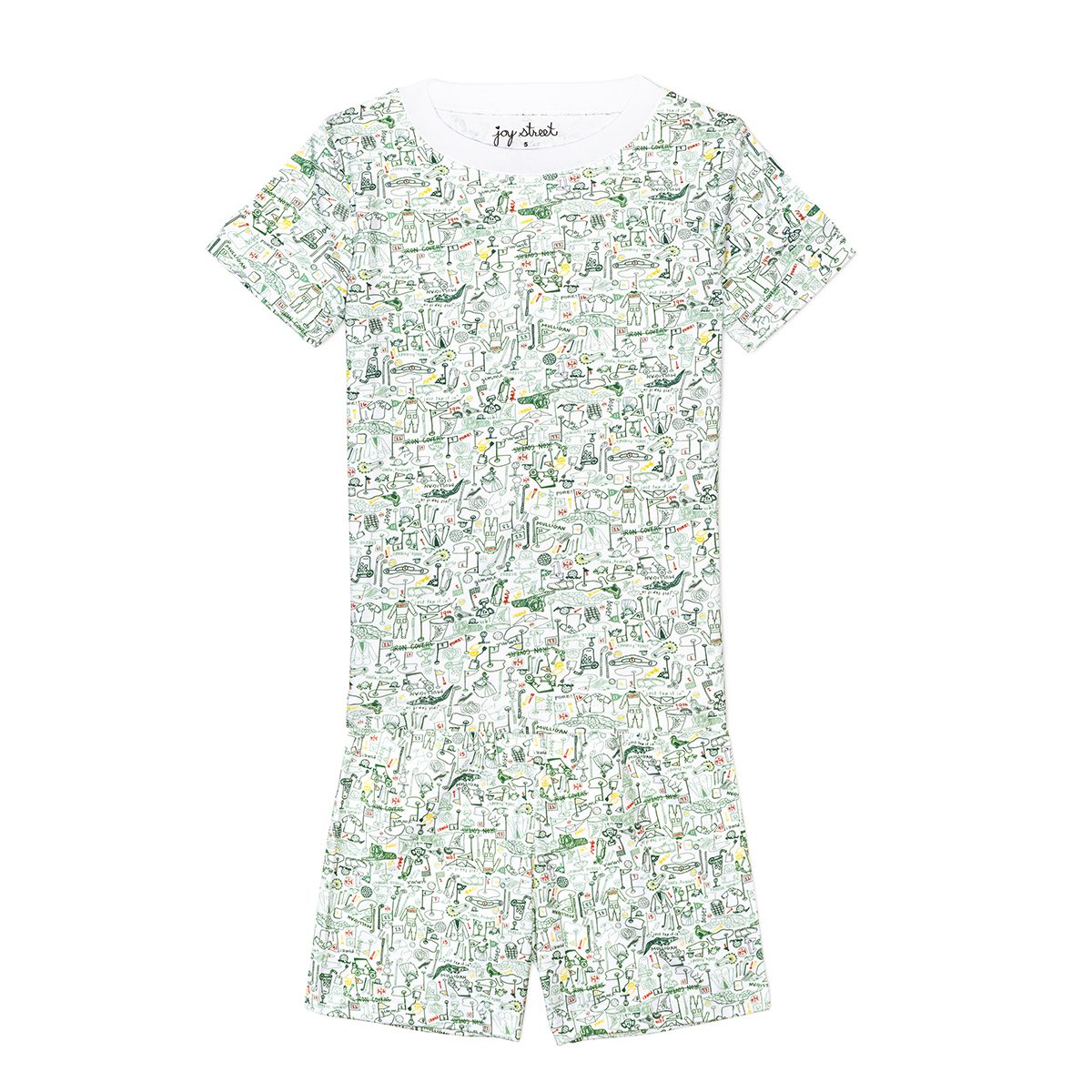 Golf Kids Short Kids Pajama Set