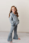 Gray Hooded Set
