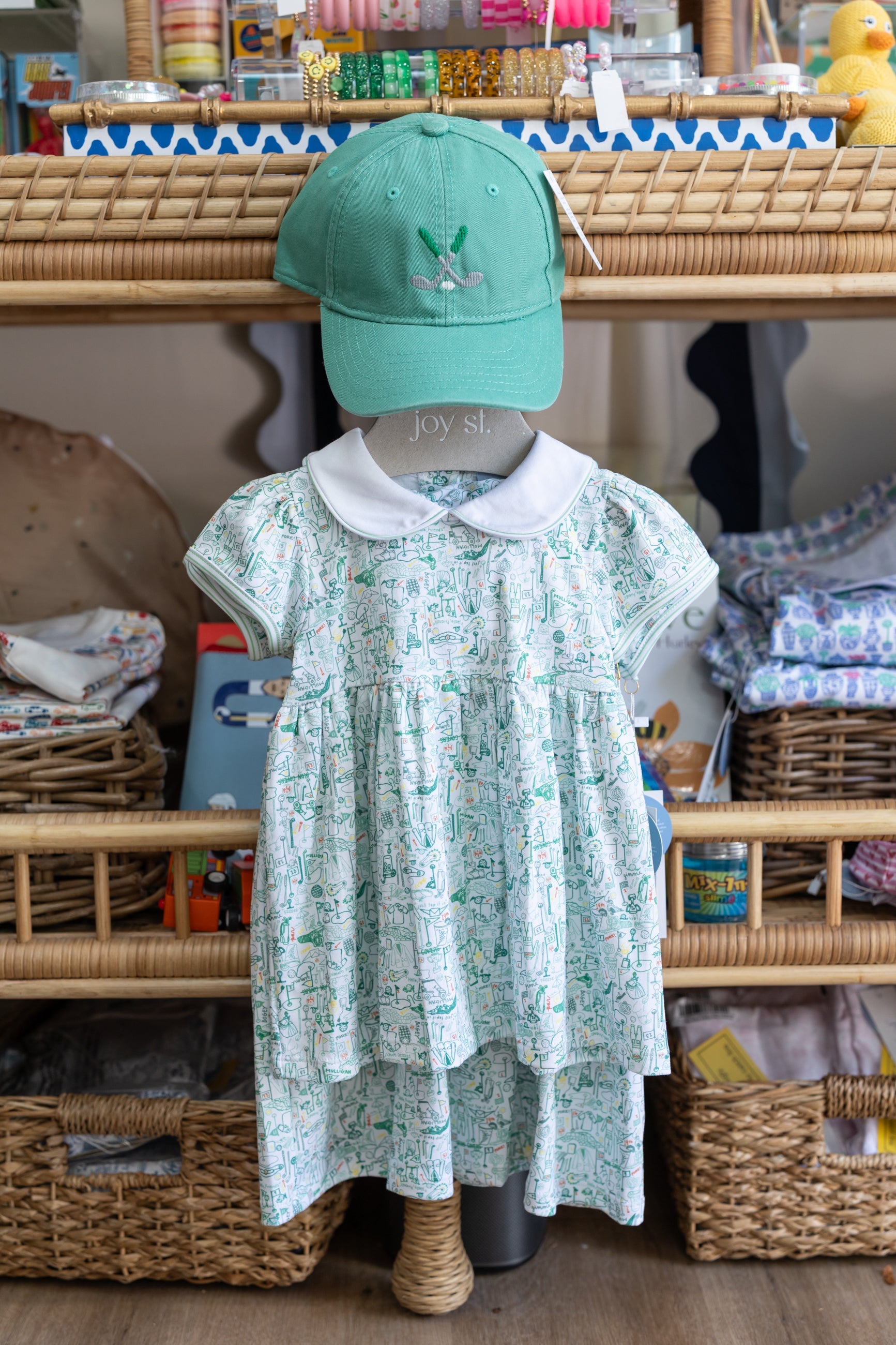 Girls Golf Sally Pima Cotton Play Dress