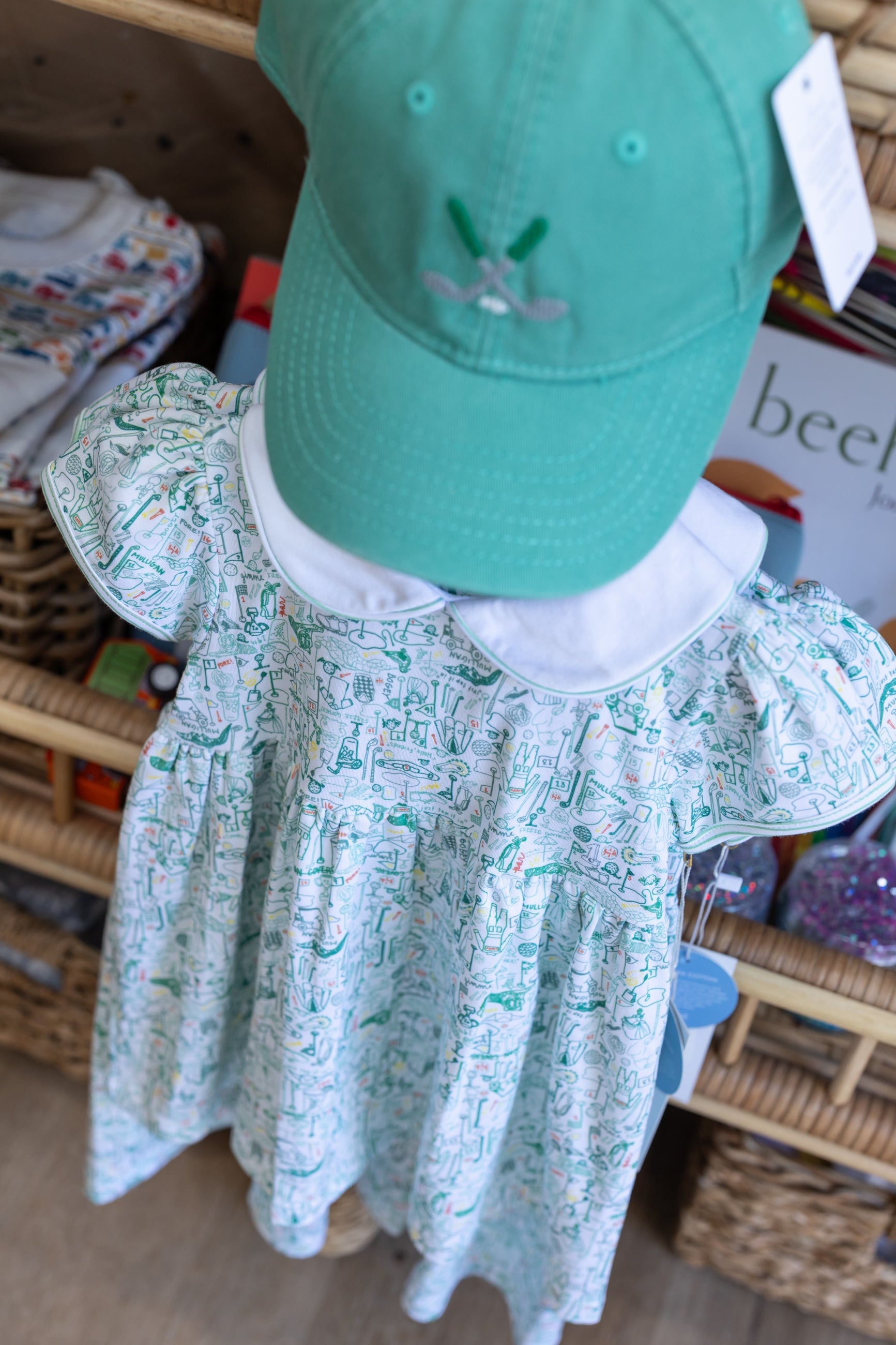 Girls Golf Sally Pima Cotton Play Dress